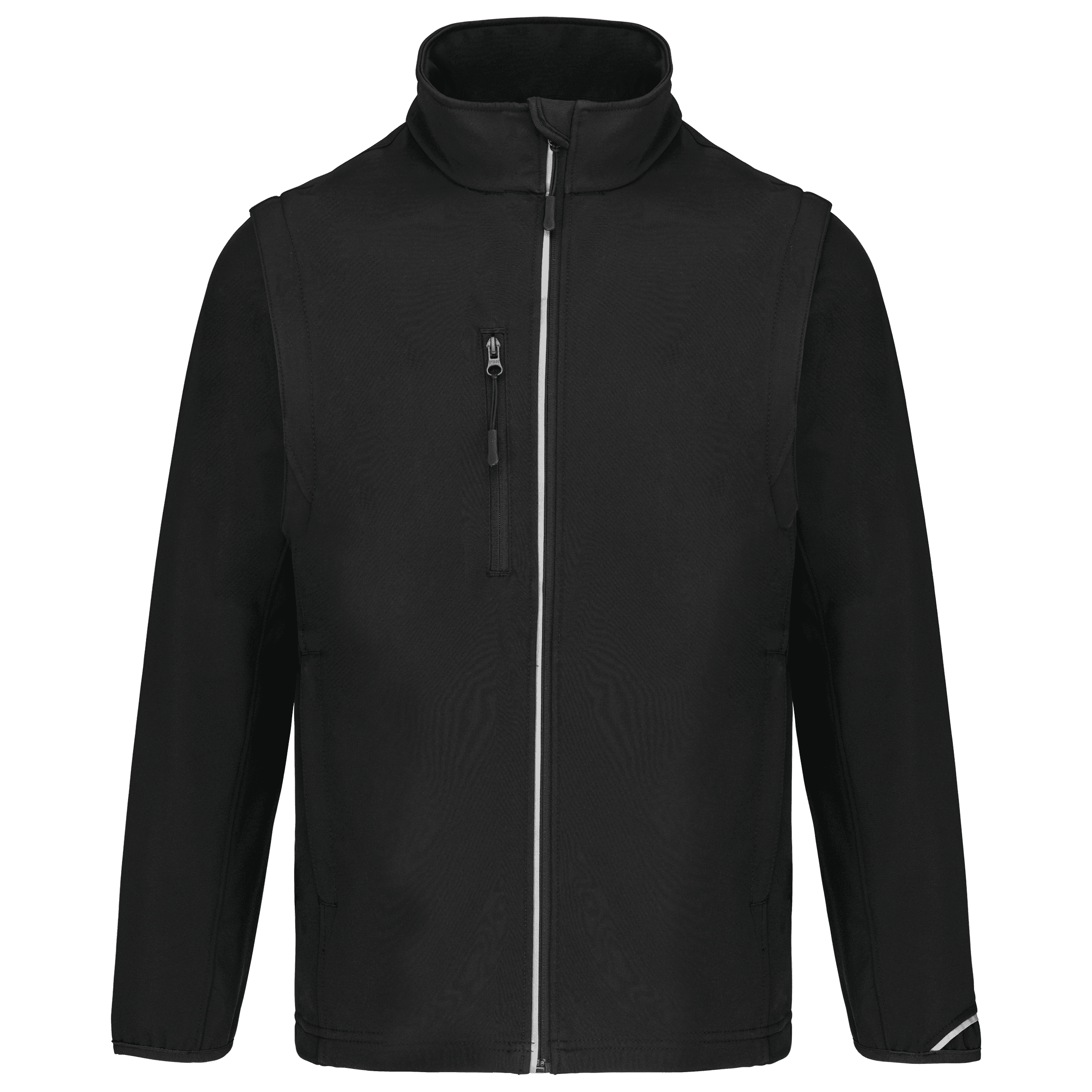 PA323 - Veste Softshell Sport Unisexe à Manches Amovibles Homme Femme personnalisée
